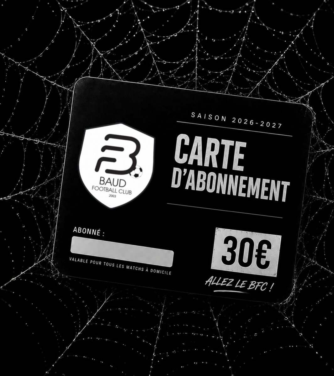 Opération carte d'abonnement saison 2026-2027