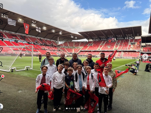 Les U10-U11-U12 au Roazhon Park