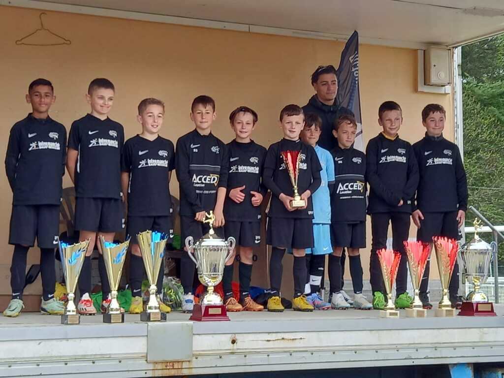 Les U11 quatrième du tournoi de Camors