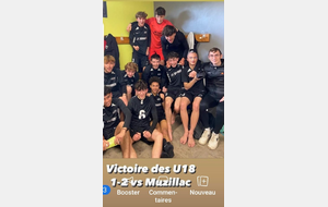 Les U18 ramènent les 3 pts de Muzillac