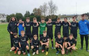 Les U15 A gagnent à Quiberon