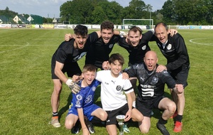 Les vainqueurs du tournoi interne U14-Vétérans