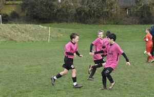 Les U13 B gagnent à Bieuzy