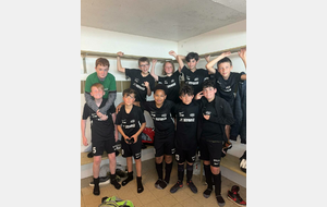 Les U13 B gagnent en championnat