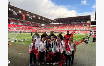 Les U10-U11-U12 au Roazhon Park