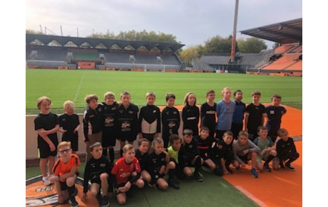 Les U10/U11 au mercredi de l'Armada