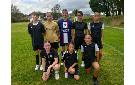Premier entraînement pour les U15 F